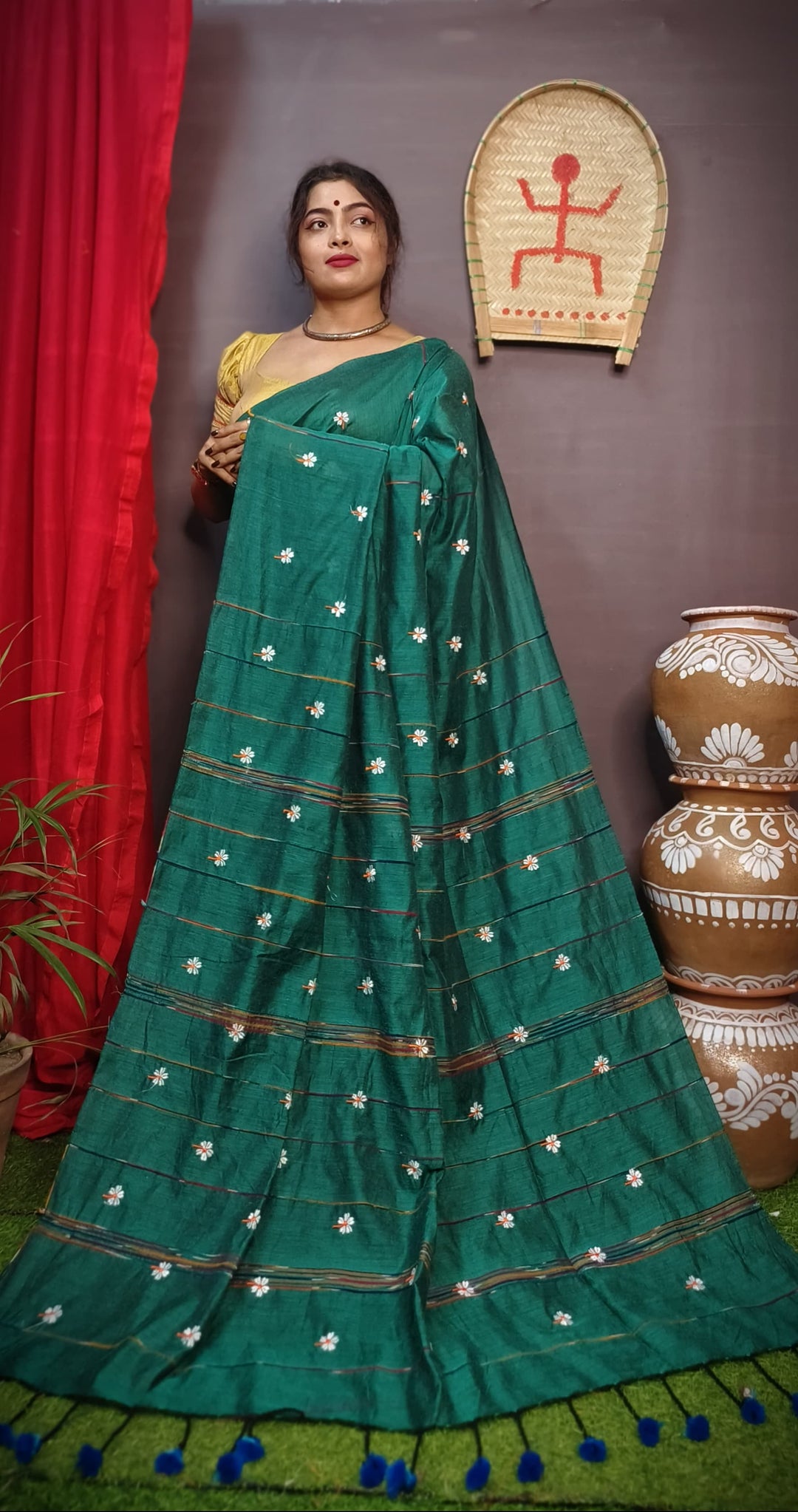 Sanchayita- Bengal khadi Saree