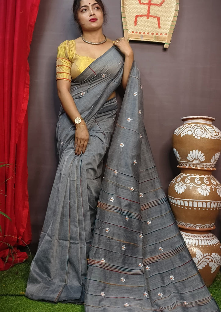 Sanchayita- Bengal khadi Saree