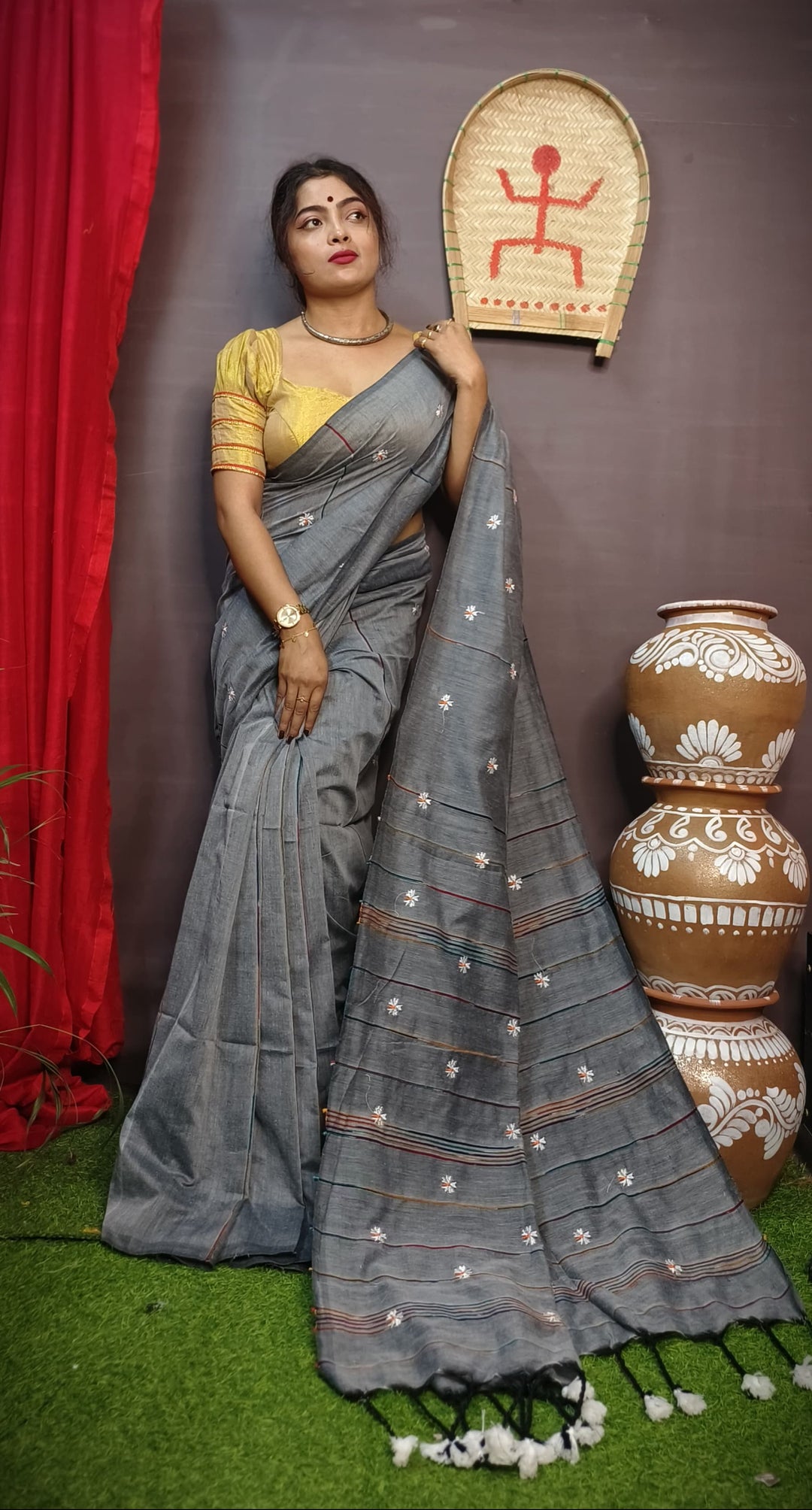 Sanchayita- Bengal khadi Saree