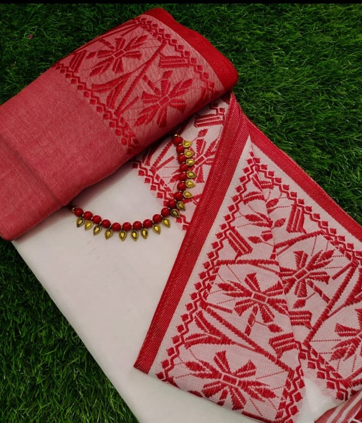 Subhodai- A New Birth( Bengal khadi Saree)