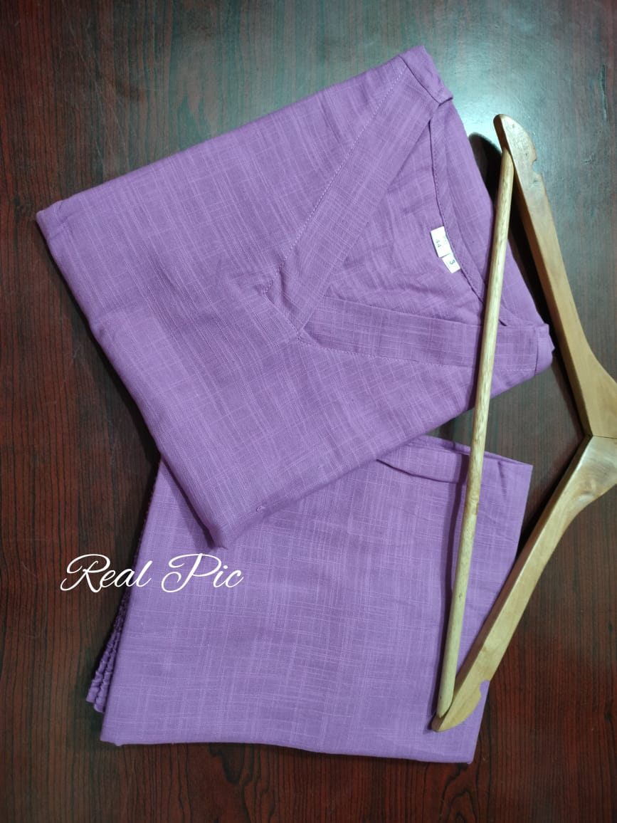 Work Time - Cotton Pant Set