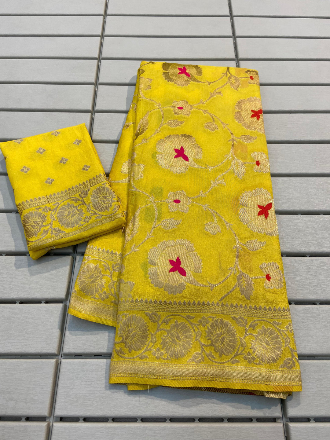 Meetha Attar -Banarasi Khaddi Georgette Silk