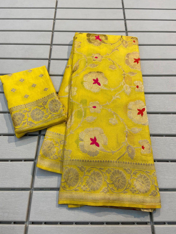 Meetha Attar -Banarasi Khaddi Georgette Silk