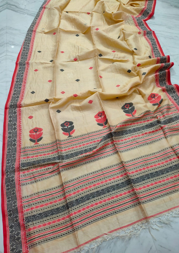 Nritya- Indian Tradition Beauty (Tussar Saree)