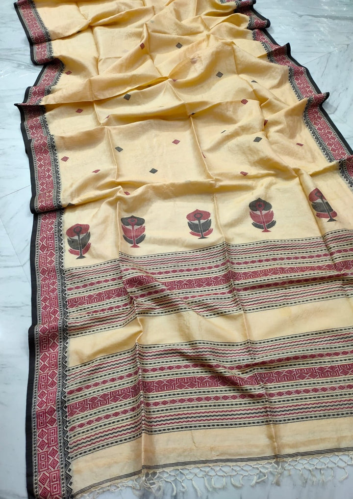 Nritya- Indian Tradition Beauty (Tussar Saree)