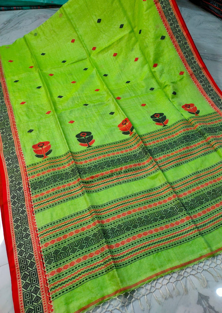 Nritya- Indian Tradition Beauty (Tussar Saree)