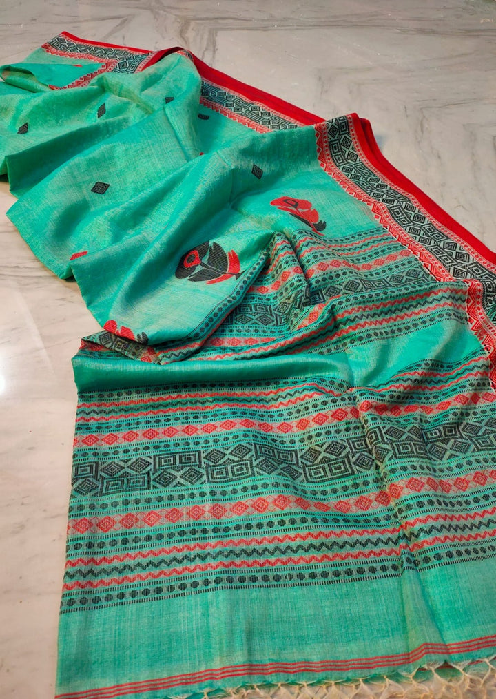 Nritya- Indian Tradition Beauty (Tussar Saree)