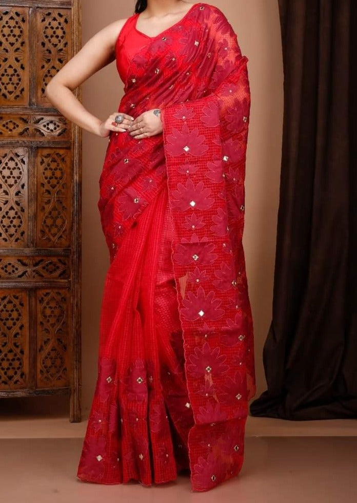 Pravati- Prayer For Wishes (Bengal Saree)