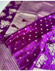 Time With Art -Banarasi Silk Saree(Soft Silk)