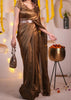 Love lust Golden And Shine Party Wear Saree