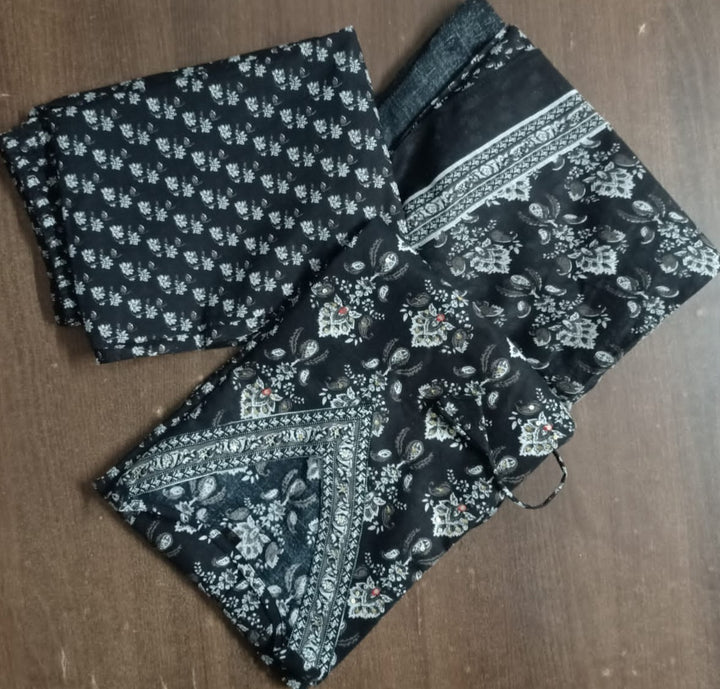 Black Tornado Cotton kurti