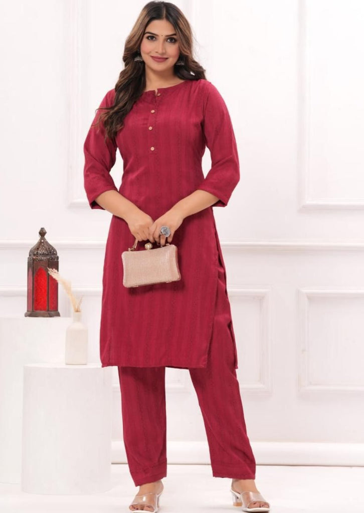 Hide & Seek Rayon Kurti Set