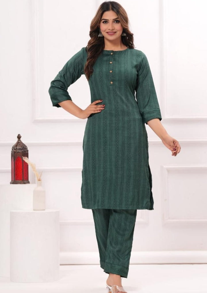 Hide & Seek Rayon Kurti Set