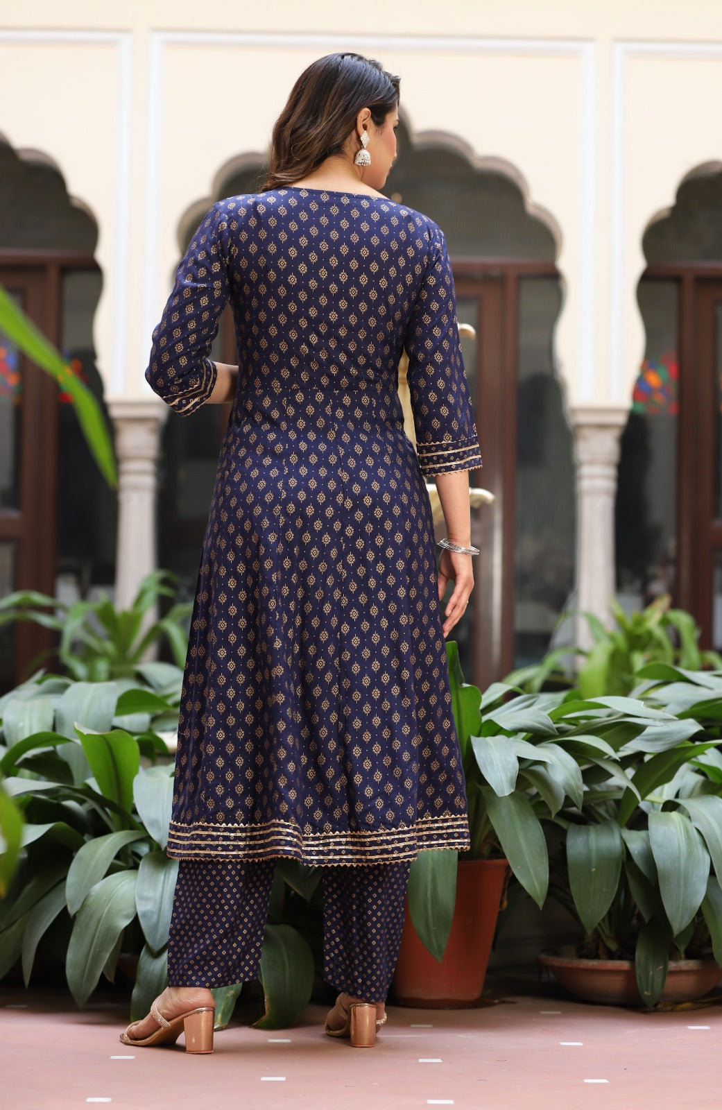 Weavers & Artists - Rayon Kurti Set