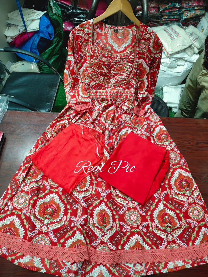 A Single Step Rayon Kurti Set