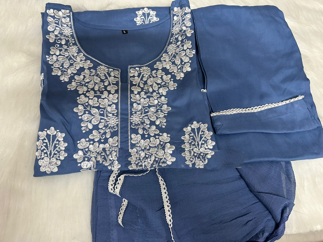 The Last Midnight Rayon Kurti Set