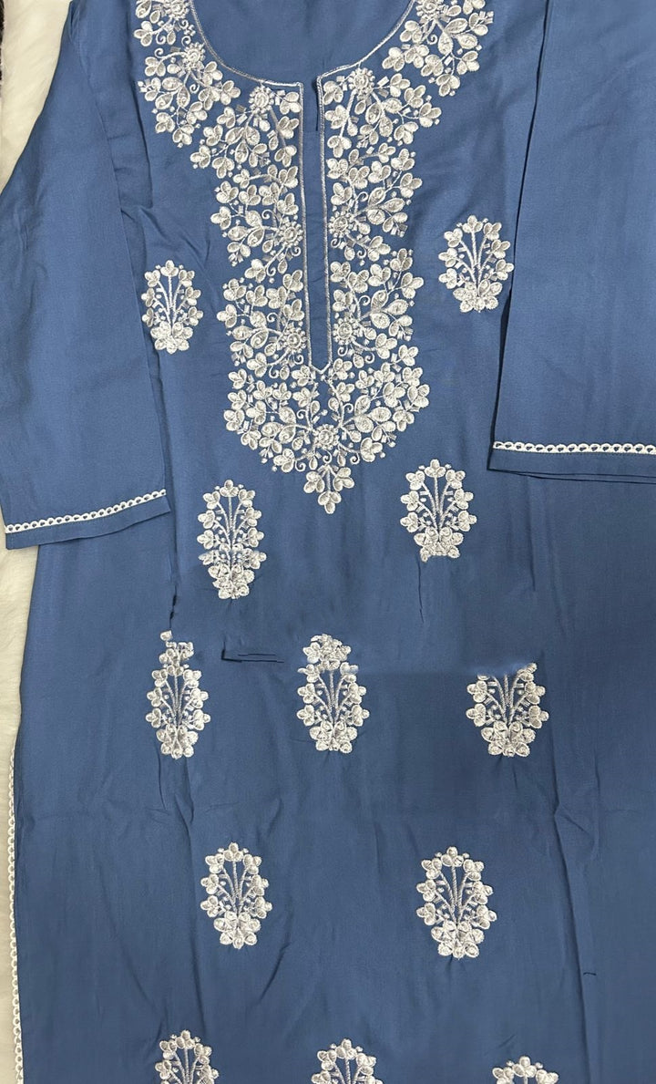 The Last Midnight Rayon Kurti Set