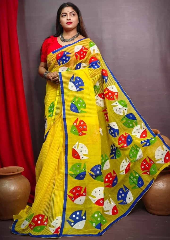 Darpan Kota Jamdani Saree