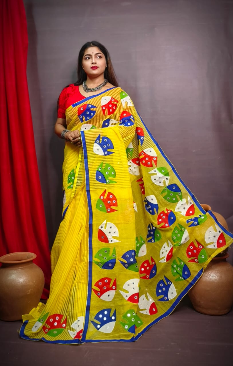 Darpan Kota Jamdani Saree