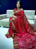 First Light Bandhani Silk Saree