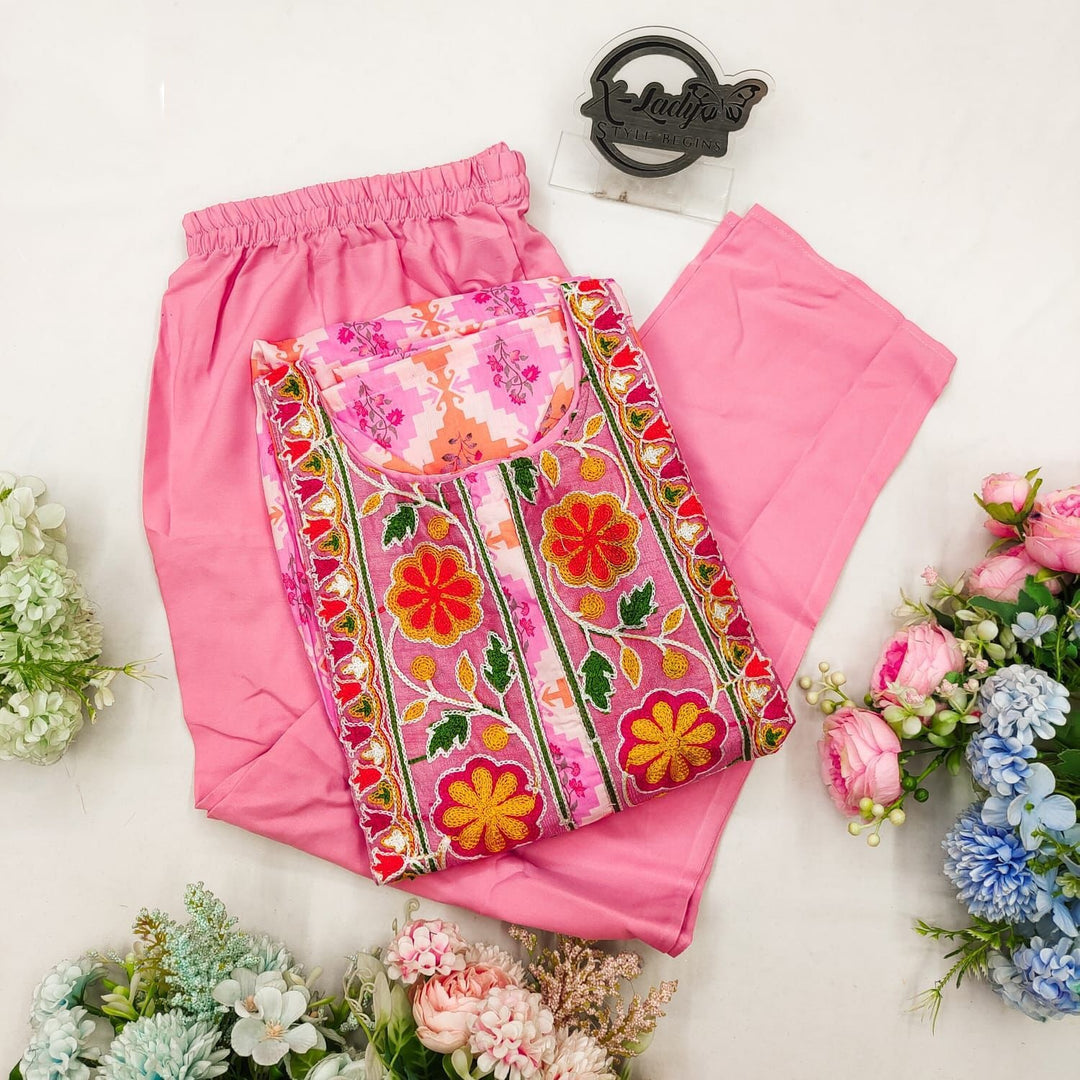 Showers of Flowers Kurti Set