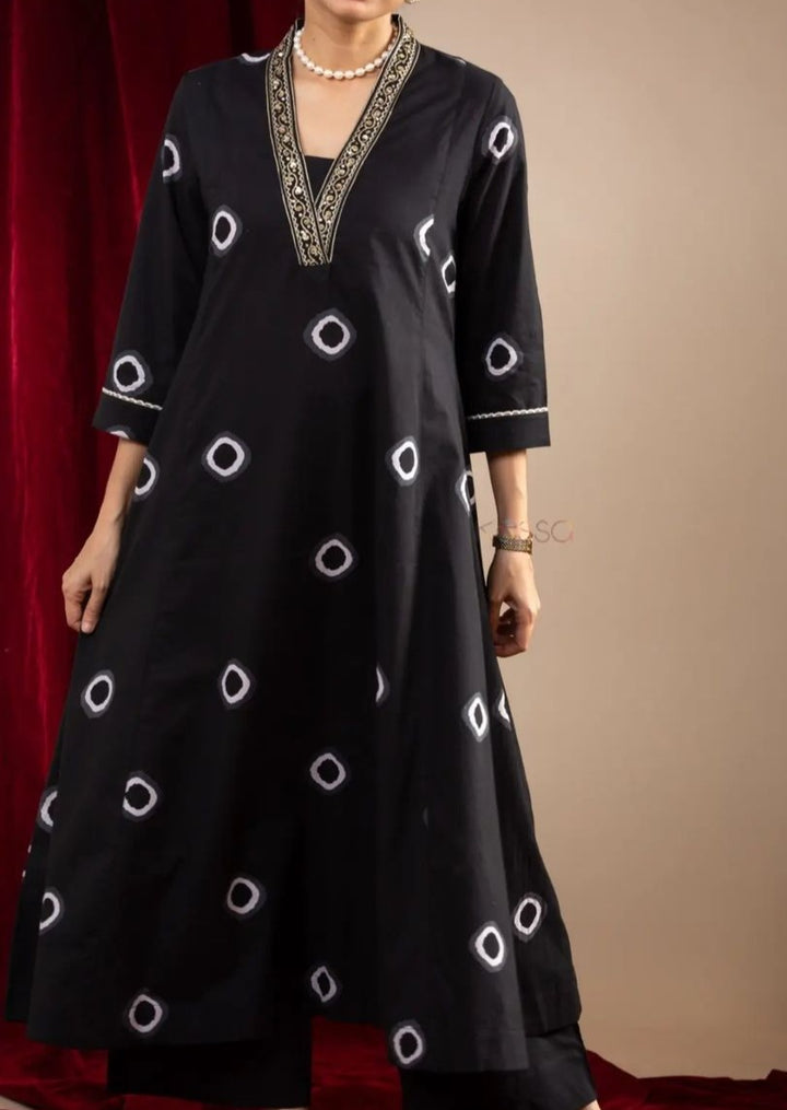 Summer Friendly Cotton Kurti Set