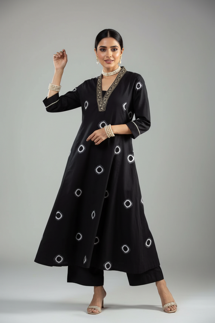 Summer Friendly Cotton Kurti Set