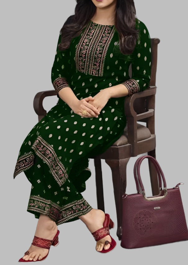 Believe In Beauty Rayon Kurti Set