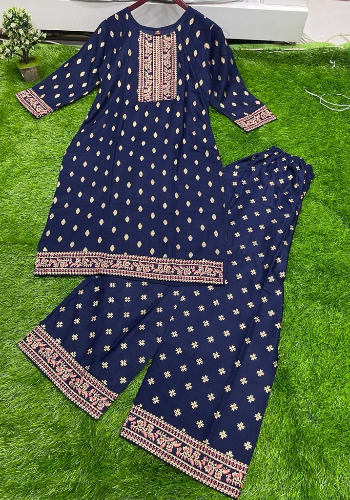 Believe In Beauty Rayon Kurti Set