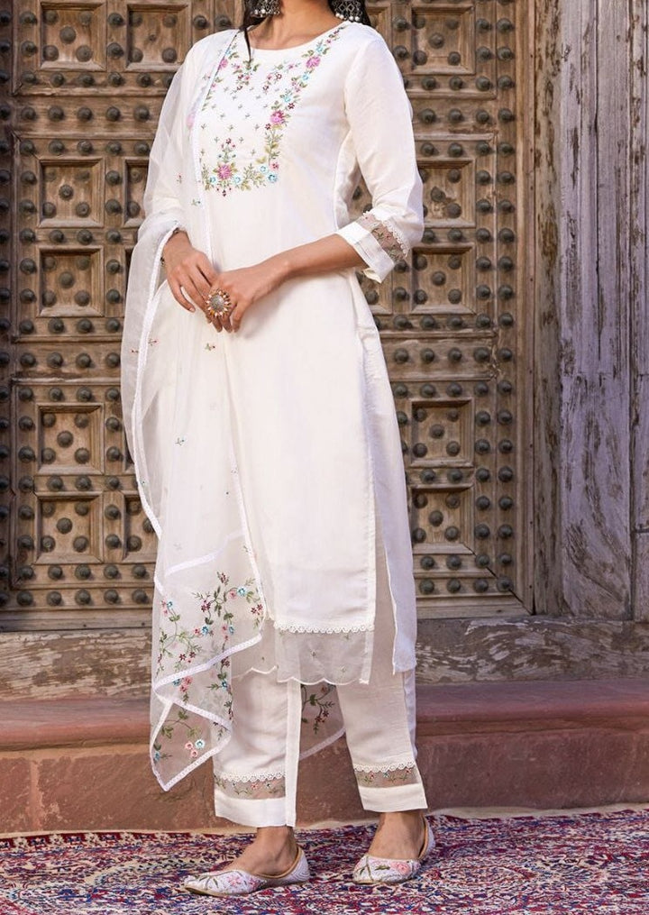 Beloved Queen Chanderi Kurti Set