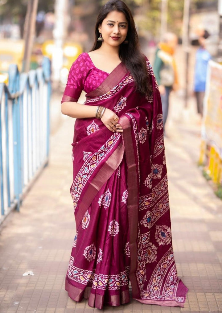 Self Made- A New Silk Saree