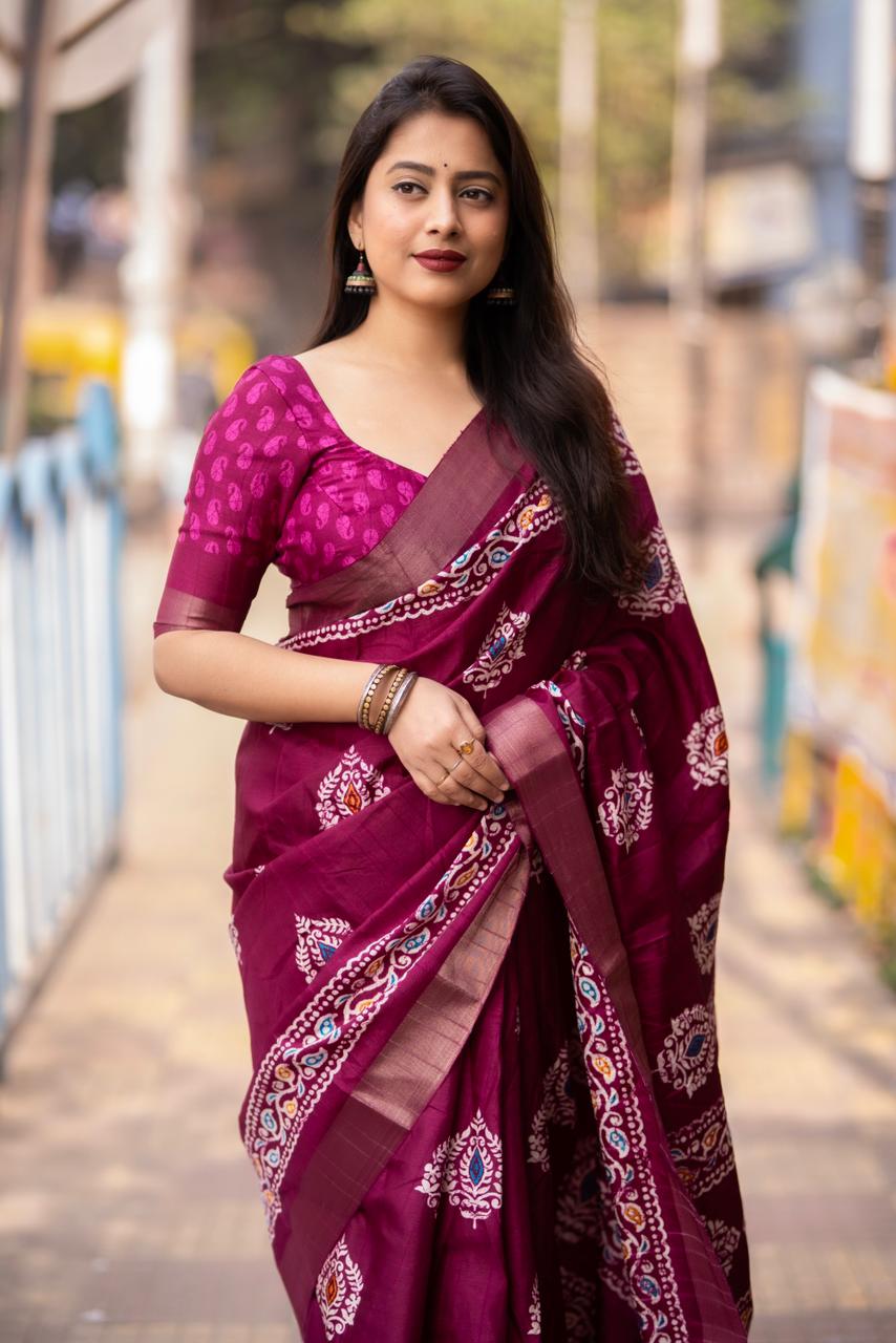 Self Made- A New Silk Saree