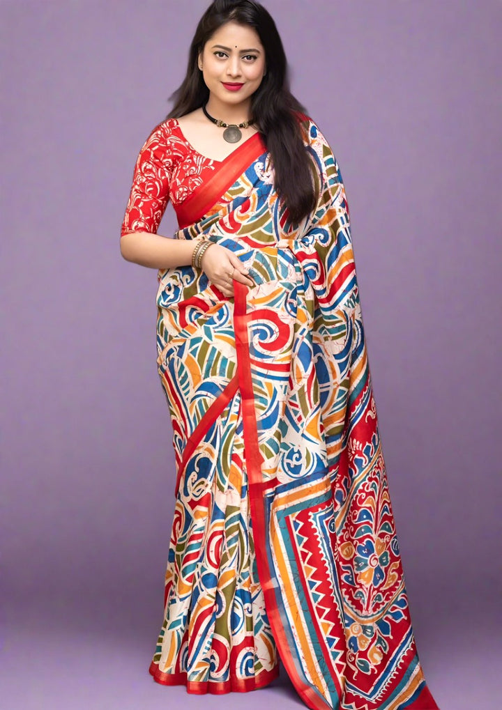 Day-To-Day Wear Saree (Cotton Crape )