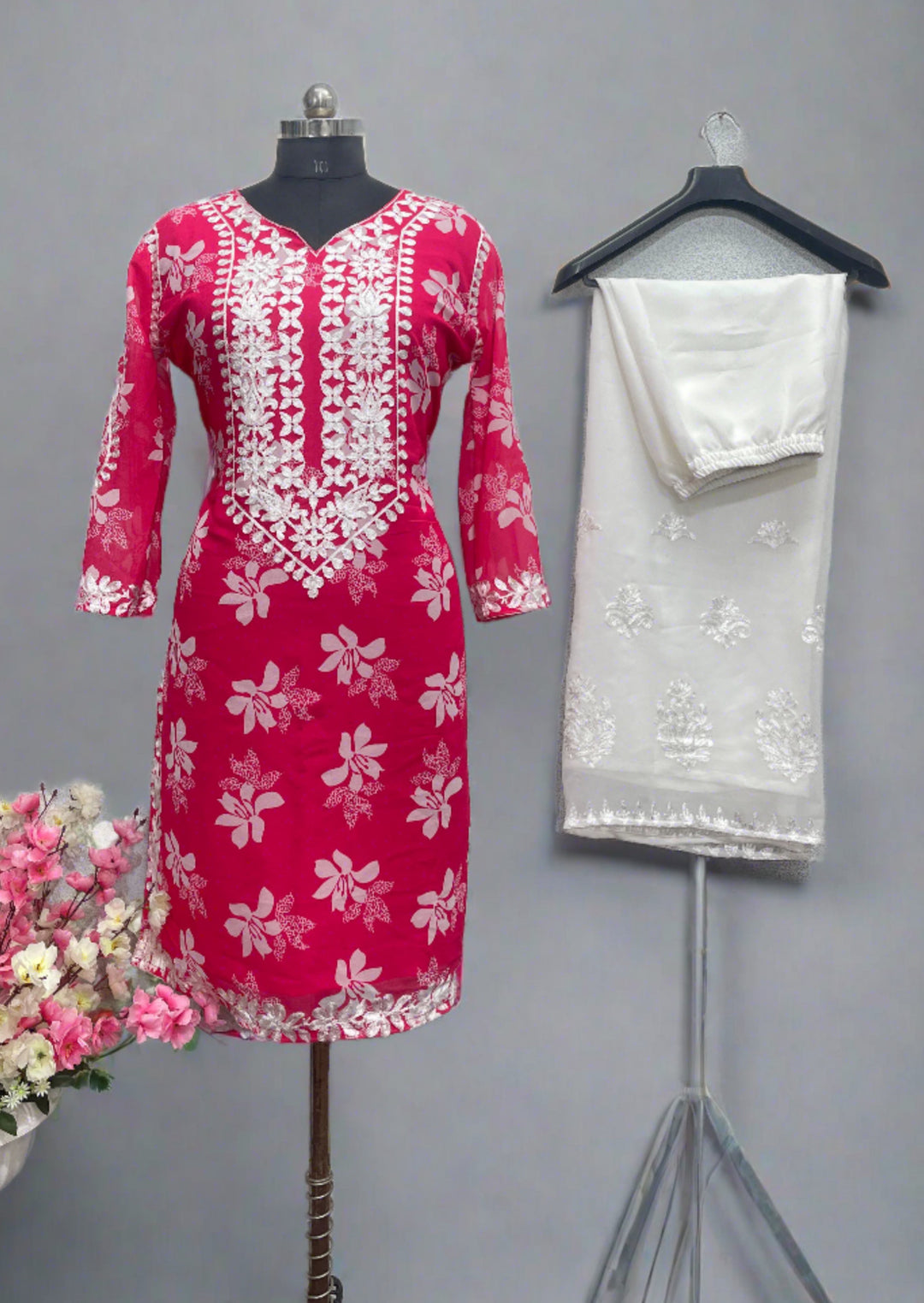 Kashish Inspired Georgette Kurti Set