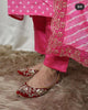 Intense Shade of Pink Rayon Kurti Set