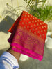Women In Saree(Banarasi Semi Georgette Soft Silk )