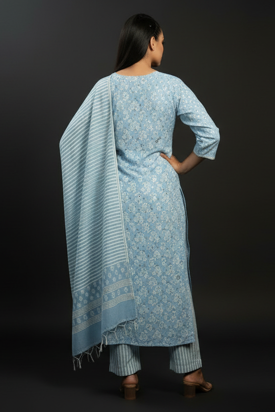 Riha - Rayon Kurti Set