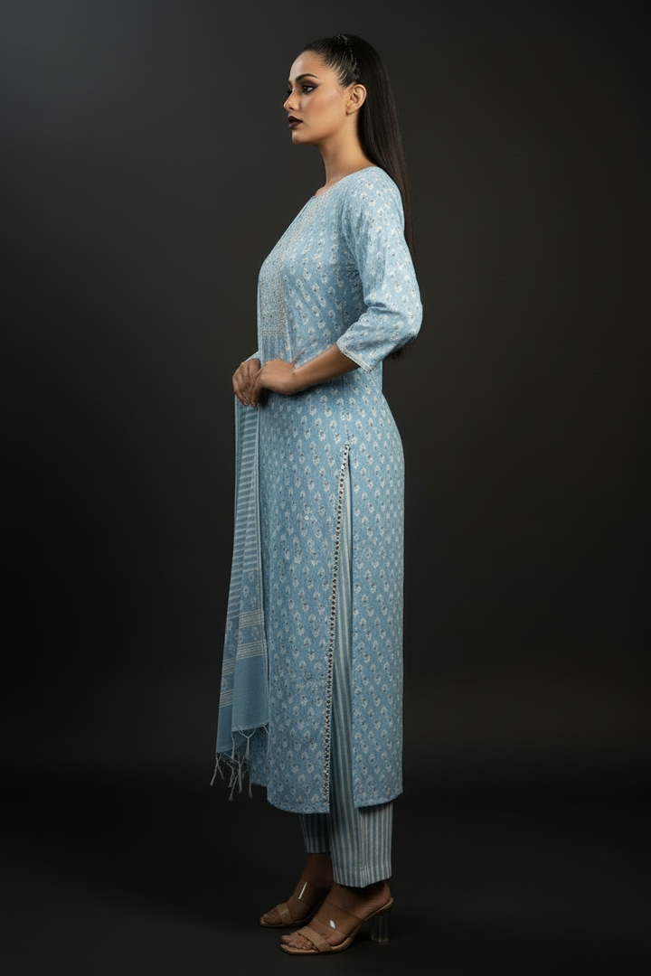 Riha - Rayon Kurti Set