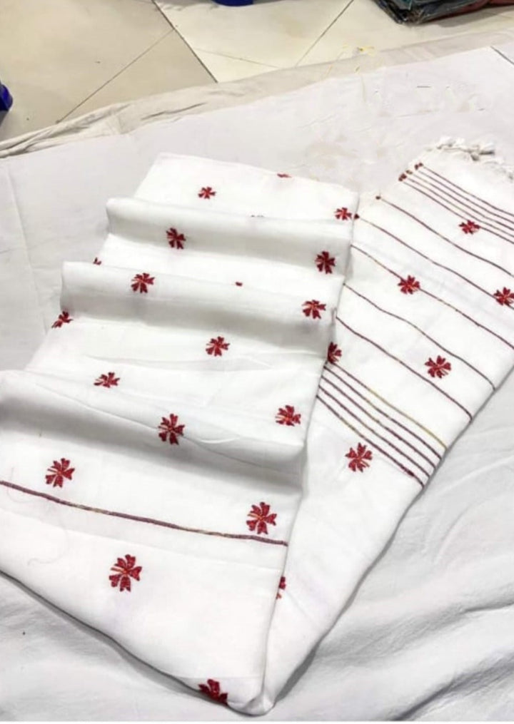 Anahita Bengal Shiuli khadi Saree