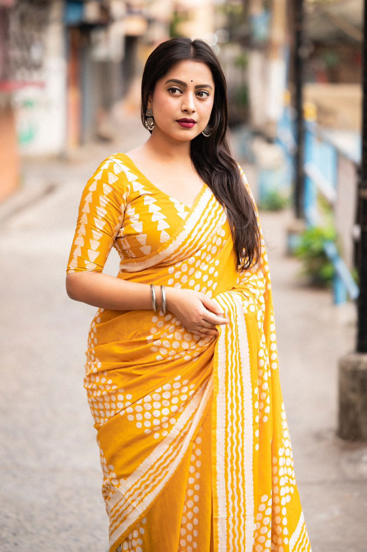 Full Of Fun Chanderi Cotton Saree