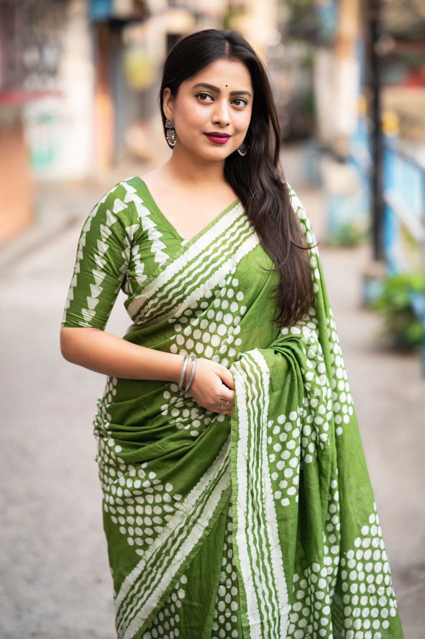 Full Of Fun Chanderi Cotton Saree