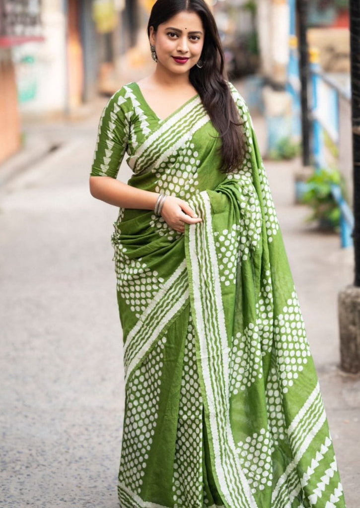 Full Of Fun Chanderi Cotton Saree