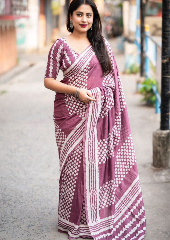 Full Of Fun Chanderi Cotton Saree