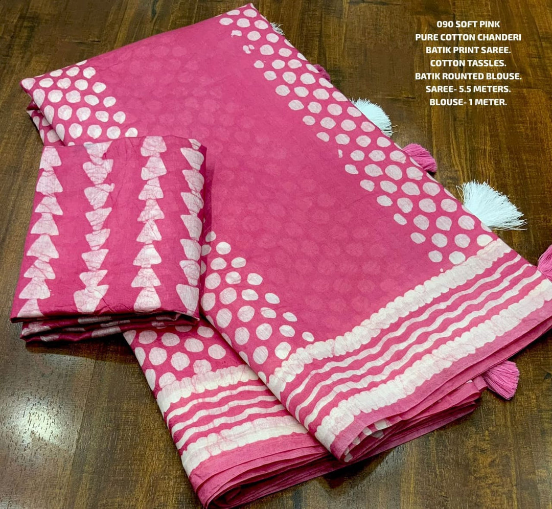 Full Of Fun Chanderi Cotton Saree