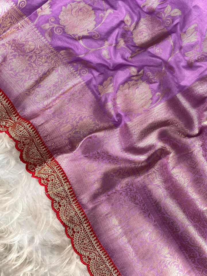 High Society (Crepe Georgette Banarasi Saree)