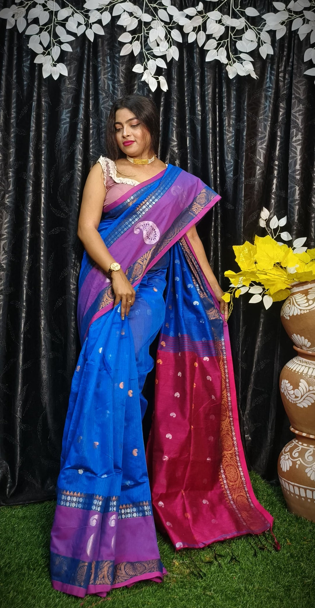 Haimanti - Timing of Revive Cotton Silk Saree