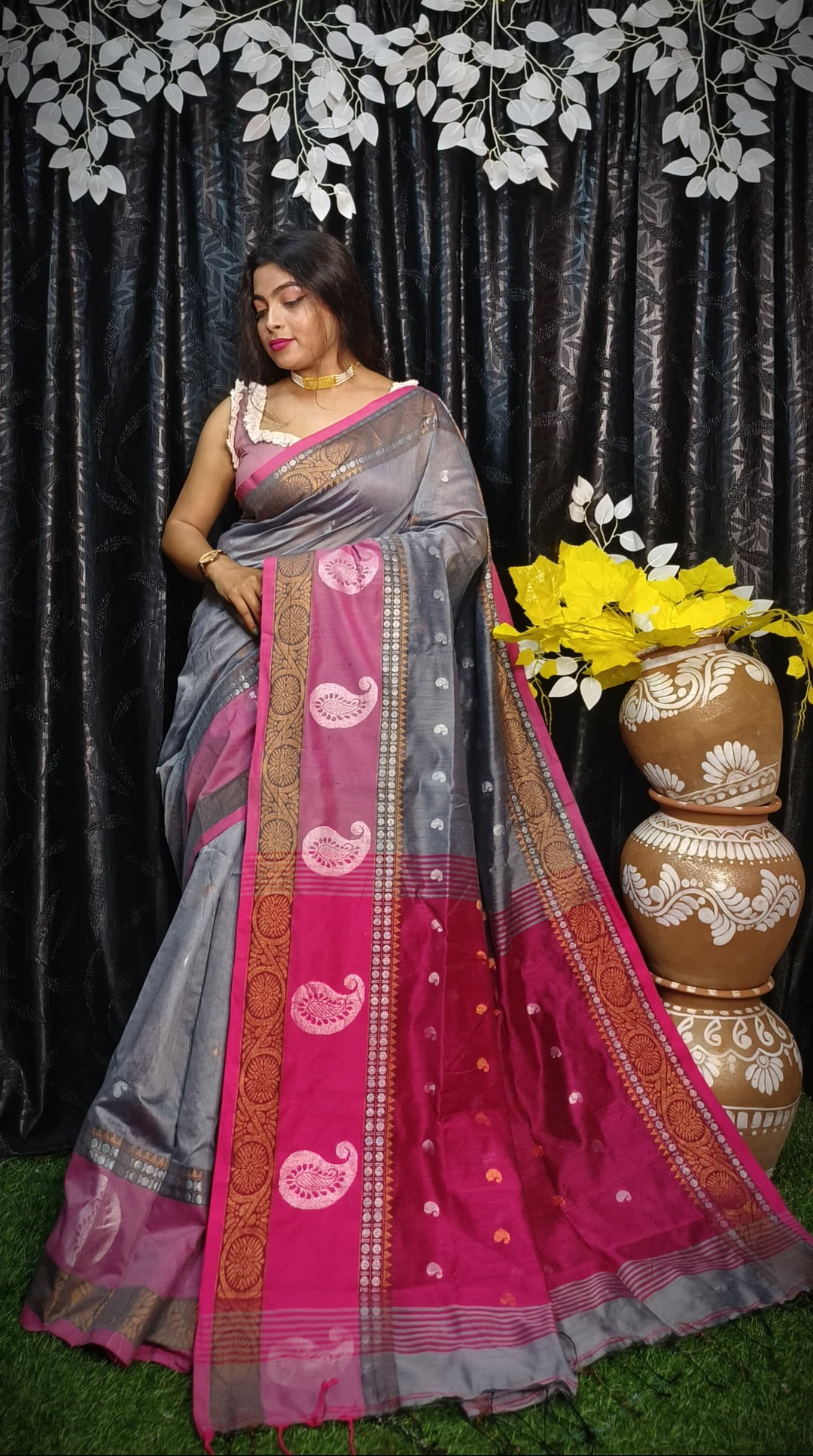 Haimanti - Timing of Revive Cotton Silk Saree