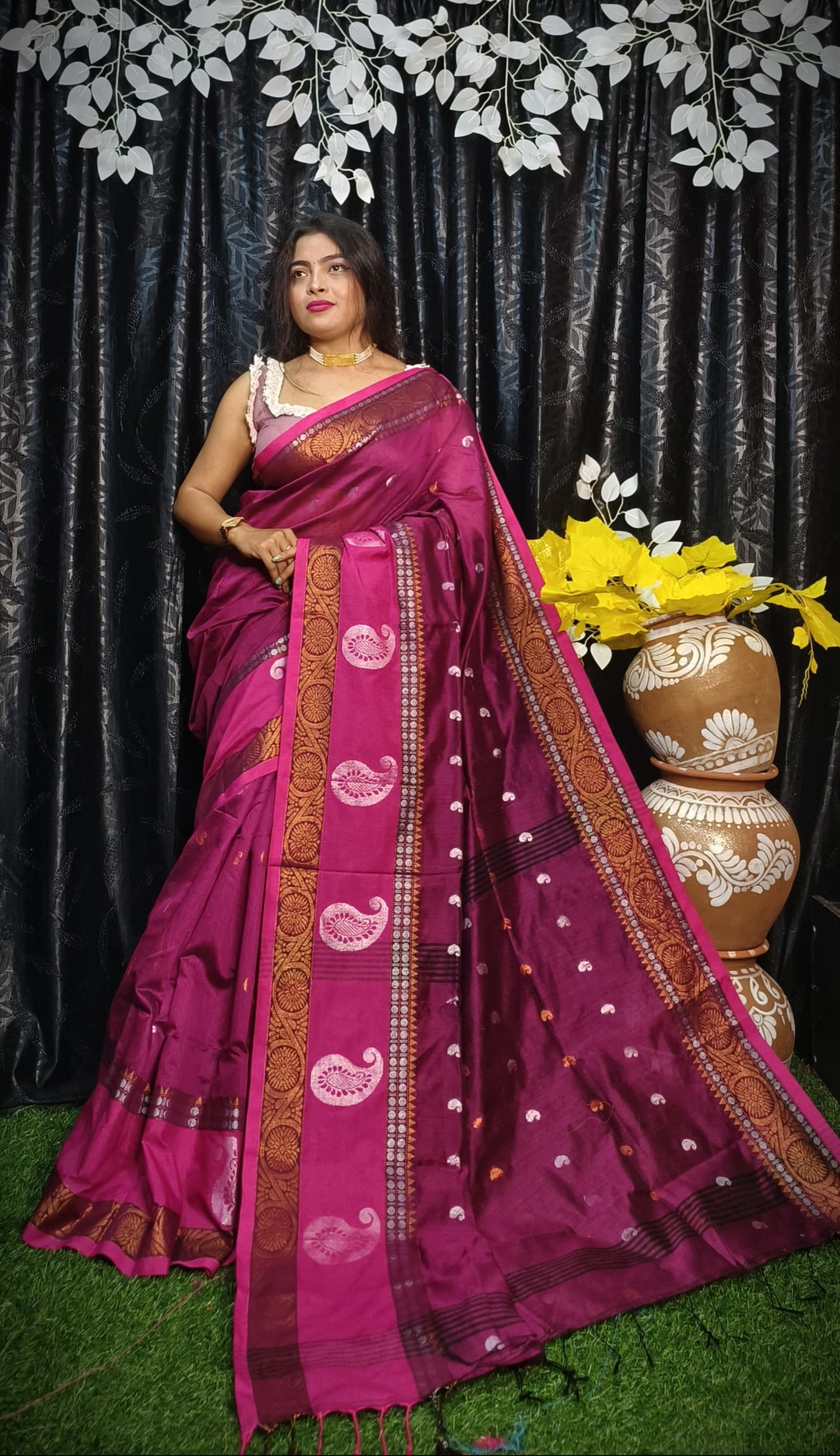 Haimanti - Timing of Revive Cotton Silk Saree