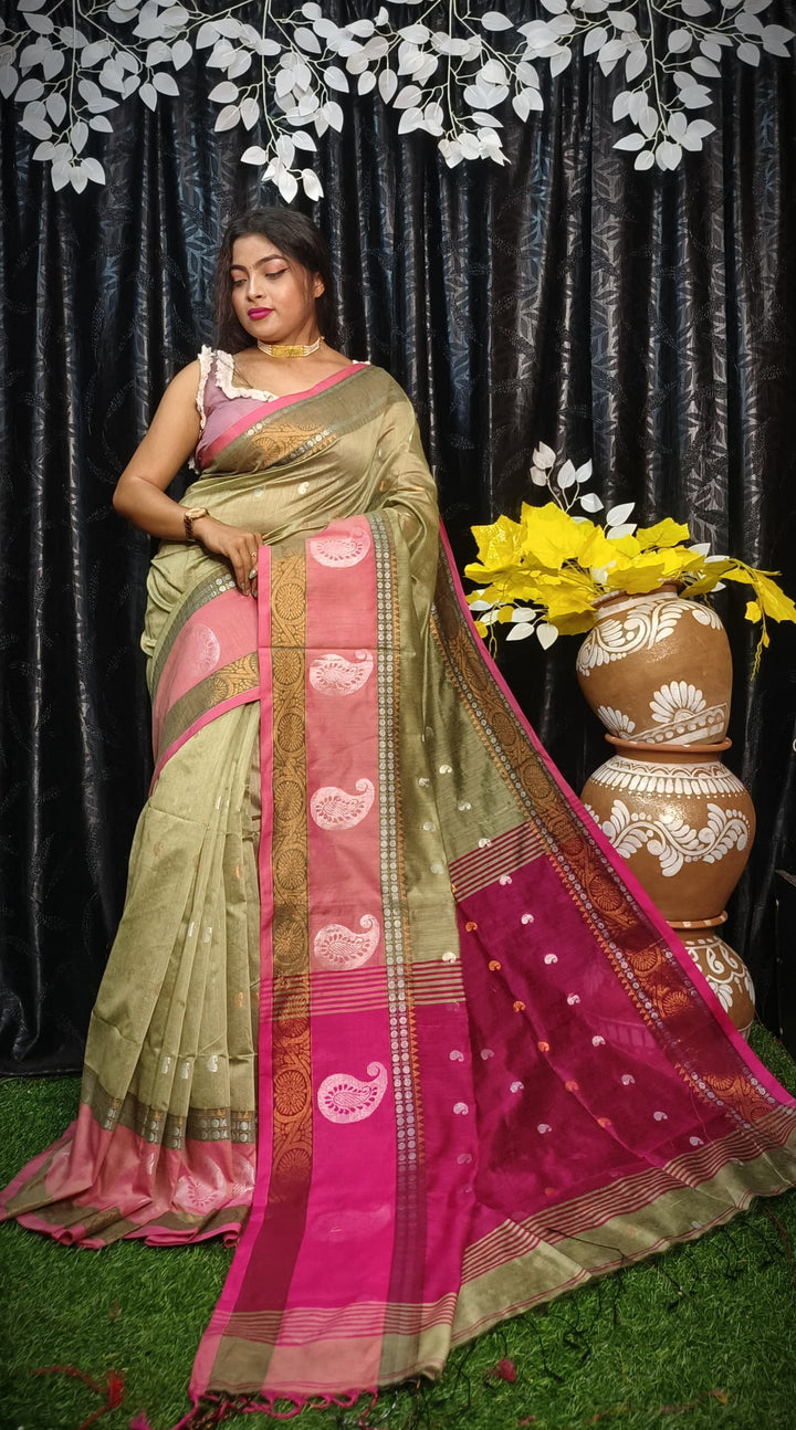 Haimanti - Timing of Revive Cotton Silk Saree