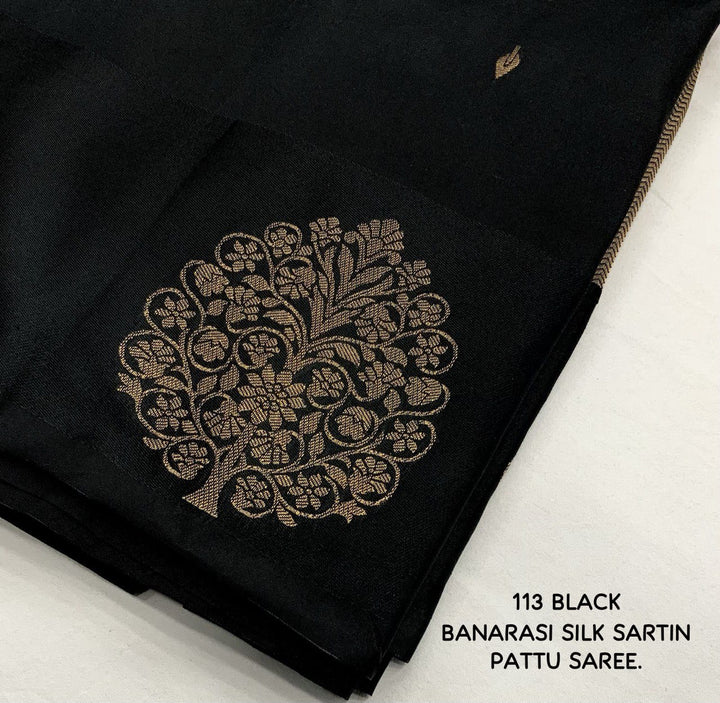 Fire Ash Banarasi Pattu Saree[ semi]